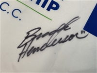 Brooke Henderson Signed 2016 KPMG Women's PGA Championship Sahalee Tournament Flown Used Hole 17 Flag JSA ALOA