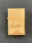 Arnold Palmer 14K Gold Plated Florentine Pocket Lighter