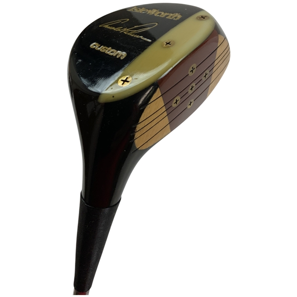 Isleworth Custom Arnold Palmer Facsimile Signature Persimmon Wood Driver