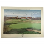 Graeme W. Baxter, The 18th Green, Royal Lytham & St. Annes Golf Club, Color Lithograph, Artists Proof