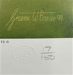 Justin Leonard Signed Graeme W. Baxter Limited Edition Golf Print 18th Hole Royal Troon JSA ALOA