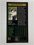 Langer, Crenshaw, Mize & Aaron Signed GSV Masters Collection Cards JSA ALOA