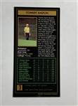 Langer, Crenshaw, Mize & Aaron Signed GSV Masters Collection Cards JSA ALOA