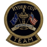 2004 Ryder Cup Oakland Hills Country Club Team Bullion Blazer Badge