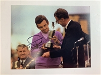 Faldo, Els & Jacklin Signed Claret Jug Photos JSA ALOA