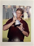Faldo, Els & Jacklin Signed Claret Jug Photos JSA ALOA