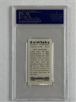 1971 Barratt & Co Ltd Jack Nicklaus Famous Sportsmen Rookie Card PSA 8 NM-MT