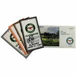 A Collection of Lee Janzen Signed Clubhouse Passes and Ticket Folder from the 1993 U.S. Open Championship at Baltusrol JSA ALOA