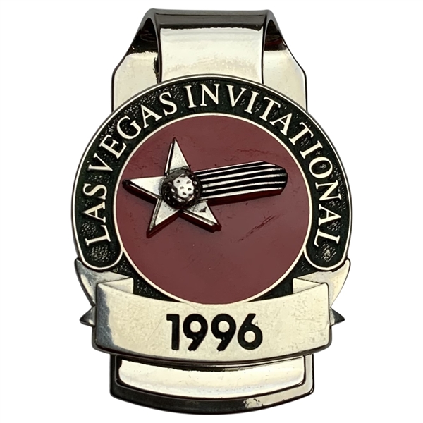 1996 Las Vegas Invitational Contestant Badge/Clip - Tigers 1st Pro Win - Rare
