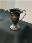 1915 Wilcox Silver Plate Co. Silverplate Golf Trophy Cup Bailey Trophy Mixed Foursome