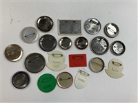 Collection of 20 Vintage Golf Tournament Caddy and Spectator Badges 1950s-1970s