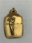 Group of 4 Gold Filled Golf Medals
