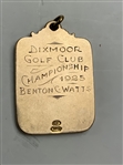 Group of 4 Gold Filled Golf Medals