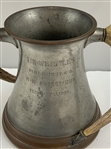 1906 Pinehurst Tin Whistles Stag Horn Trophy - Impressive
