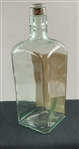 Early 1900’s Dry Gin Bottle with a Marvelous Golf Graphic Label