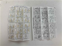 Edoardo Molinari Signed 2006 US Open at Winged Foot Used Yardage Book w/ Pin Placement Sheets JSA ALOA