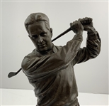 Bobby Jones Ltd Ed Bronze Statue by Ron Tunison - Stands Over a Foot Tall - 13.5lbs!