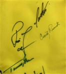 Annika, Lopez & 13 Others Signed LPGA Corning Classic 25th Anniversary Golf Pin Flag JSA ALOA