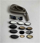 PING i3 Blade Iron Set in Dan Kubica Custom Wooden Presentation w/ Prototype Cavity Inserts Used in Production From Engineer That Produced Them 