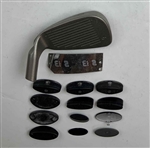 PING i3 Blade Iron Set in Dan Kubica Custom Wooden Presentation w/ Prototype Cavity Inserts Used in Production From Engineer That Produced Them 