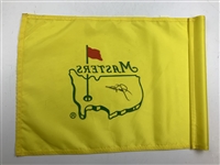 Jack Nicklaus Signed 2020 Masters Tournament Flown Used Flag - Honorary Starter JSA ALOA