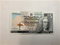 Nicklaus, Donaldson & Mcginley Signed Royal Bank of Scotland Ryder Cup 5 Pound Notes JSA ALOA