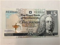 Nicklaus, Donaldson & Mcginley Signed Royal Bank of Scotland Ryder Cup 5 Pound Notes JSA ALOA