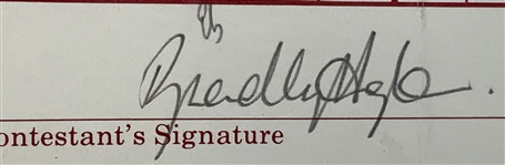 Mize, Baker Finch, Floyd & Seven Others Signed World Series & Energizer Senior Official Scorecards