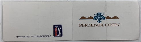 Leonard, Duval, Fiori & Five Others Signed 1995-1999 Phoenix Open Official Scorecards