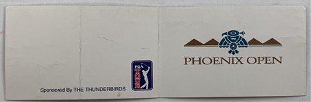 Leonard, Duval, Fiori & Five Others Signed 1995-1999 Phoenix Open Official Scorecards