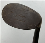 An Assortment of Antique Hickory and Transitional Steel Shafted Golf Irons Including J.H. Taylor and Spalding