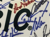Tiger Woods, Rory McIlroy & Field Signed Honda Classic Flag JSA ALOA