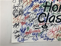 Tiger Woods, Rory McIlroy & Field Signed Honda Classic Flag JSA ALOA
