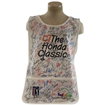 Rory, Hideki, Phil & Field Signed The Honda Classic Tournament Issued Golf Caddie Bib JSA ALOA