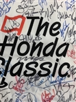 Rory, Hideki, Phil & Field Signed The Honda Classic Tournament Issued Golf Caddie Bib JSA ALOA