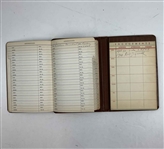 Walter Hagen's Personal Accounting Ledgers and Desk Accessories w/ Addresses in his Handwriting from Estate