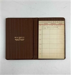 Walter Hagen's Personal Accounting Ledgers and Desk Accessories w/ Addresses in his Handwriting from Estate
