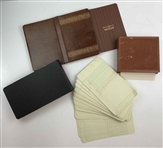 Walter Hagen's Personal Accounting Ledgers and Desk Accessories w/ Addresses in his Handwriting from Estate