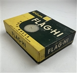 Two Vintage Empty Golf Ball Boxes, Wilson Flag-Hi and North British Twin-Dot