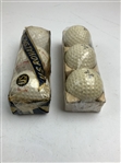 A Collection of 12 Vintage Golf Balls in Original Sleeves Including U.S. Royal Special, Wilson, MacGregor, and PGA