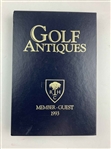Olman, John M. and Morton W. Olman. Olmans' Guide to Golf Antiques & Other Treasures of the Game. Market Street Press, 1992. First Edition (DJ).