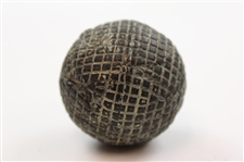 Vintage F Gutta Percha Golf Ball
