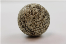W. Musselwhite Bromford Remade Square-Mesh Pattern Golf Ball