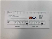 Jon Rahm's 2016 US Open Player Issued Registration Materials Grouping