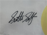 Scottie Scheffler Signed 2024 Paris Olympics Golf Pin Flag JSA ALOA