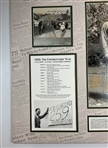 Byron Nelson Signed 11-In-A-Row 50th Anniversary Large Golf Collage JSA ALOA