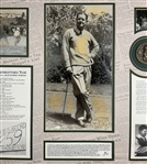 Byron Nelson Signed 11-In-A-Row 50th Anniversary Large Golf Collage JSA ALOA