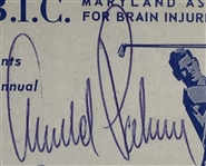 Arnold Palmer, Jack Nicklaus, and Gary Player Signed 1966 M.A.B.I.C. Golf Classic Ticket JSA ALOA