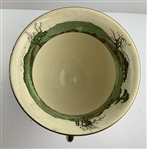 Royal Doulton Rare Large Chas. Crombie Rules of Golf Series Ware Two-Handled Pedestal Bowl Loving Cup