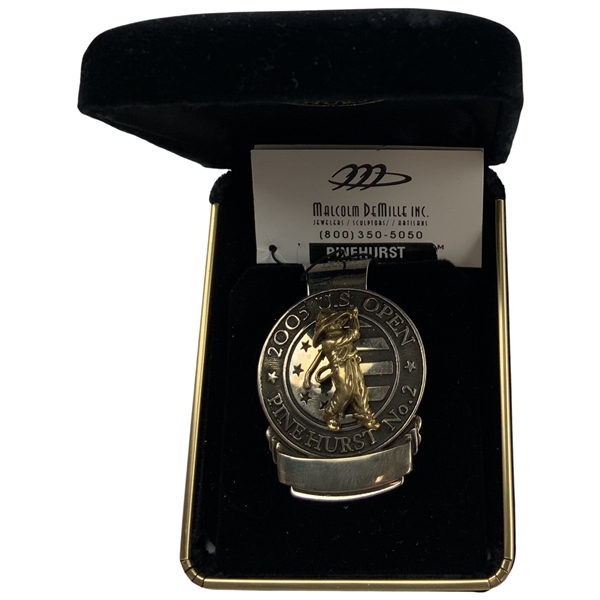 Malcolm DeMille 2005 U.S. Open Pinehurst No. 2 Commemorative Money Clip